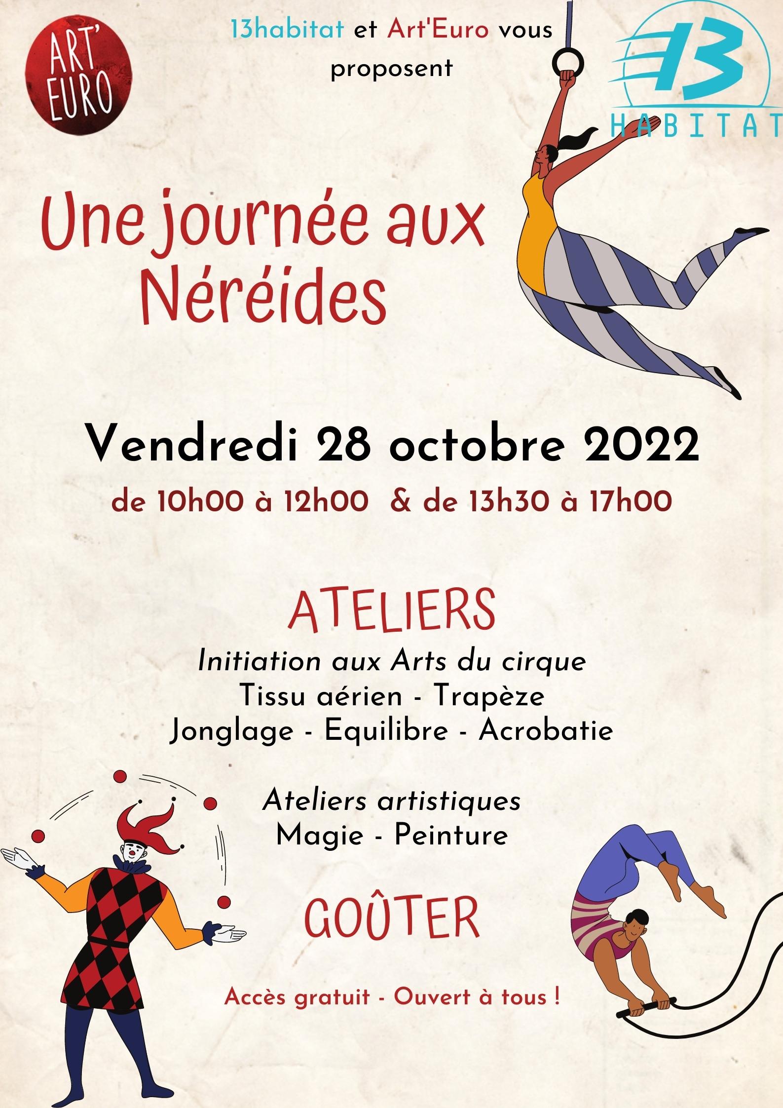 Ateliers et Goûter aux Néréides